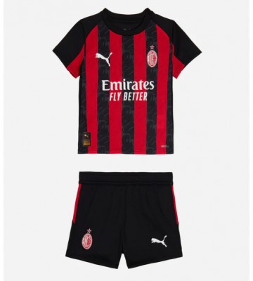 AC Milan Luka Modric #14 Hjemmebanetrøje Børn 2025-26 Kortærmet (+ Korte bukser)